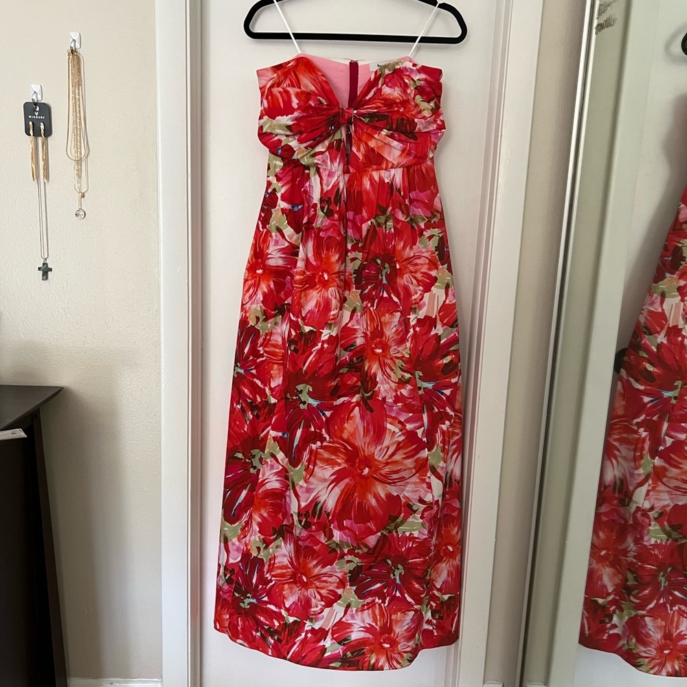 COPY - MILLIE- Noah Brushstroke Floral Dress, Size 10